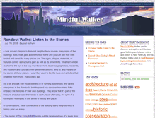 Tablet Screenshot of mindfulwalker.com